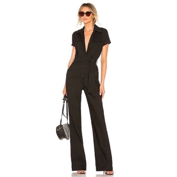A.L.C. Rivington Belted Jumpsuit - Picture 1 of 9